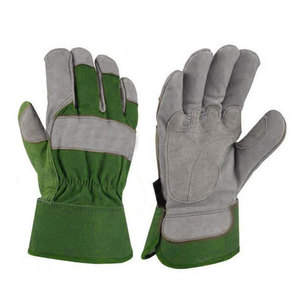 Mechanic Working Gloves <b>Leather</b> Quick Dry Eco-Friendly Four Seasons Flexible Construction Reinforced Palm Comfortable Outdoor - Product Image 1