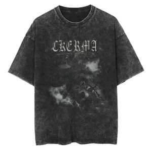 Camiseta Extra Grande para Hombre, Manga Corta, Estilo Urbano, Estampado de Personajes, Multicolor, Cuello Redondo, Algodón Jersey, Transpirable - Product Image 3