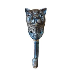 Nordic <b>Style</b> Decorative Animal <b>Head</b> Wall Hook Antique Animal <b>Head</b> Hanger Creative Metal Wall MountedCoat Hook for Entryway Decor - Product Image 1