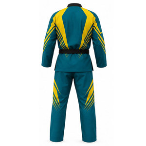 Wholesale Custom Logo PVC Silk Screen Printed Martial Arts Gi Set Front Logo Position Karate Taekwondo Judo Uniform Lightweight - Product Image 3