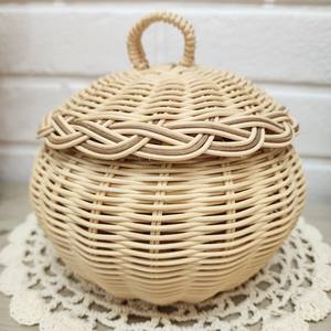 Cajas de almacenamiento de ratán natural a bajo precio, caja de joyería personalizada, contenedor de diferentes tamaños, cesta. - Product Image 3