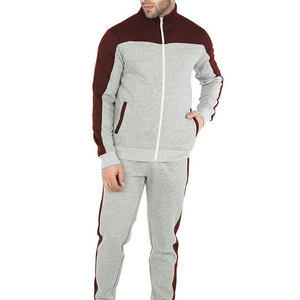 Ensembles de survêtements pour hommes à fermeture éclair intégrale, style unique, nouveau design, fabrication OEM/ODM, meilleur fabricant, marque privée, prix bas - Product Image 1