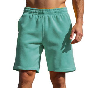 Wholesale Custom Logo Plain <b>Men</b>’s Athletic <b>Shorts</b> Breathable Cotton Fleece Gym Wear Blank Summer Casual Sweat <b>Shorts</b> - Product Image 4