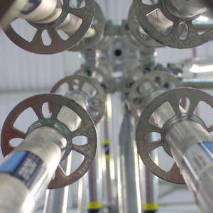 Système d'échafaudage Ringlock en acier galvanisé à chaud de haute qualité pour la construction de grande hauteur et les entrepôts, capacité de charge de 1000 kg - Product Image 3