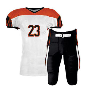 Uniformes de football américain de qualité supérieure avec logo personnalisé imprimé, nouveaux ensembles de vêtements d'équipe au design par sublimation, parfaits pour une utilisation sportive - Product Image 6
