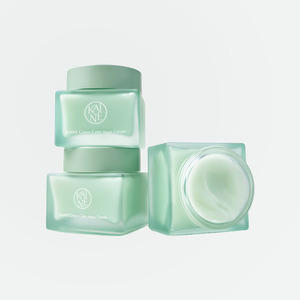 face+care KAINE Korean K-Beauty Green Calm Aqua Cream Mini Fabriqué en Corée 70 ml Produits de soin vegan pour la peau Articles de maquillage - Product Image 1