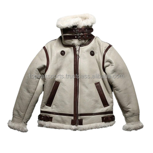 Nouvelle Veste Chauffante d'Hiver en Cuir de Mouton Synthétique Haut de Gamme pour Homme 2026 OEM, Écologique, Coupe-Vent, Respirante, 100% Qualité Supérieure - Product Image 5