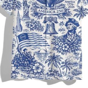 Chemises hawaïennes à manches courtes pour hommes, motifs personnalisés, impression numérique haute définition - Product Image 5