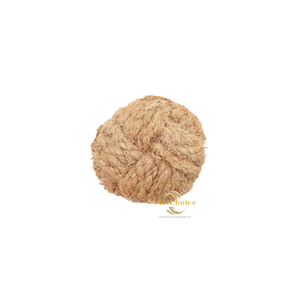 VietChoice Sisal Chew Toy <b>Ball</b> Medium Durable for <b>Dogs</b> Indoor Use Simple Style Natural Coir Pet Toy Best price for <b>dog</b> - Product Image 1