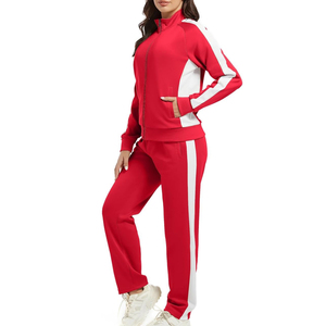 Conjunto Deportivo OEM para Mujer, con Capucha, Diseño a Cuadros, Manga Larga, Cierre con Cordón, Ligero, de Secado Rápido, Transpirable, Corte Regular - Product Image 6