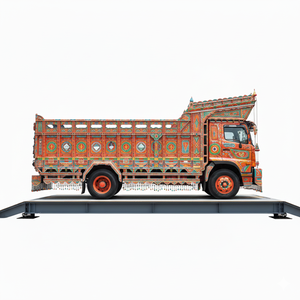 เครื่องชั่งน้ำหนักอิเล็กทรอนิกส์ขนาด 18×3.2 เมตร รับน้ำหนักได้ 80 ตัน สำหรับรถบรรทุกหนักและยานพาหนะ - Product Image 2