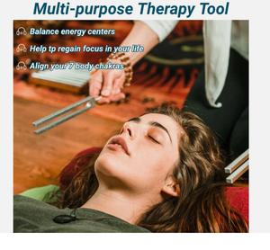 Juego de Diapasones para Sanación, 9 Piezas de Aleación de Aluminio para Sanación de Chakras y Sintonización Musical - Product Image 4