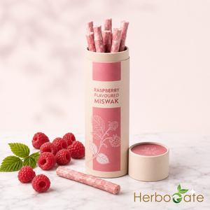 Barra de Mascar Herbal Orgánica con Sabor a Frambuesa para Blanqueamiento Dental Natural, Aliento Fresco, Cuidado de las Encías y Uso Diario Completo - Product Image 4