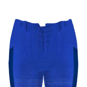 Ensemble uniforme de football américain pour hommes – Maillot et pantalon personnalisés, sans manches, col en V, impression sublimée, anti-humidité, coupe athlétique - Product Image 5