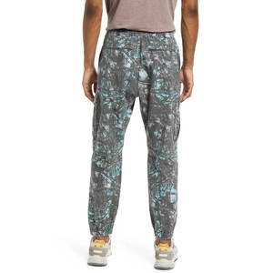Breathable Waterproof Straight Embroidered Mid Waist <b>Cargo</b> <b>Pants</b> Men Casual Utility Outdoor <b>Work</b> Travel Wear 100% Polyester - Product Image 2