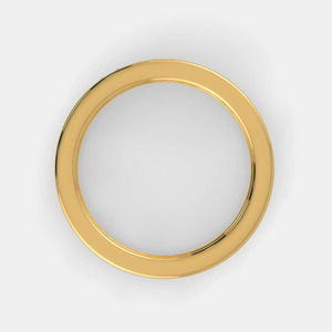 แหวนทอง 14K ประดับเพชรเลี้ยงในห้องปฏิบัติการ ดีไซน์สองสีแบบเชื่อมต่อกัน - Product Image 5