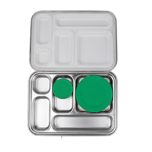 Lonchera Bento de acero inoxidable a prueba de fugas Bold Blossom, con 5 compartimentos, para adultos y niños, lonchera metálica, venta al por mayor en India - Product Image 4