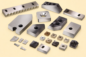 Lames de broyeur à un seul arbre Polystar, lames de broyeur pour le recyclage du plastique, lames de broyeur industrielles, lames de broyeur SKD11 - Product Image 2