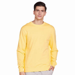 Sweat-shirt pour homme en coton mélangé, tissu doux au toucher, coupe classique, col rond, manches longues, confortable, vêtement décontracté, hiver et soldes - Product Image 1