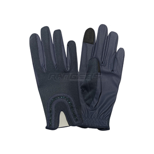 Gants d'équitation Good Luck Glitter antidérapants, respirants, compatibles écran tactile, unisexes, été, compétition équestre - Product Image 1