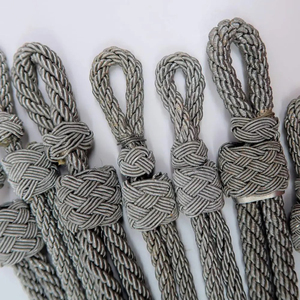Wholesale 2026 OEM Custom Made Cap <b>Cord</b> With Custom Size and Color Officers Hat Generals Best Handmade Adjustable Knot Cap <b>Cords</b> - Product Image 4