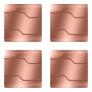 Best Design Stainless Steel Metal Stone <b>Coasters</b> Amazing Look Oval Shape <b>Drink</b> <b>Coasters</b> for Cup & Glass Mug Mats & Pads - Product Image 4
