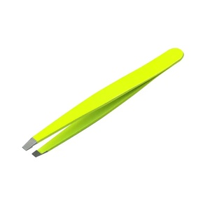 Pinzas para Cejas A y S Network, Clásicas, Verdes, con Punta Inclinada, Herramienta Precisa para Depilación, Acero Inoxidable, Ecológicas - Product Image 2