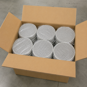 Disposable Outdoor <b>BBQ</b> Stainless Steel Grill Mesh Round Grilling <b>Tray</b> with Easily Cleaned Feature for Charcoal Cooking - Product Image 6