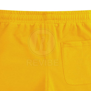 Shorts décontractés pour hommes en coton 100% avec logo personnalisé, taille mi-haute, pour adultes, fabrication pakistanaise, respirant et écologique - Product Image 4