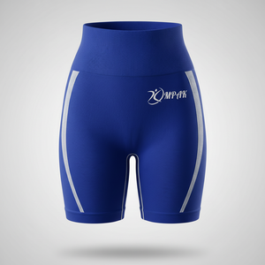 Shorts de sport respirants pour femmes, style streetwear, à compression, effet push-up, athlétiques, sans coutures, taille haute, pour le yoga et l'entraînement - Product Image 1