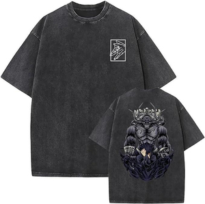 เสื้อยืดคอตตอนคุณภาพสูงลายกราฟิกเรโทรตลกๆ ดีไซน์วินเทจสำหรับคู่รัก สไตล์ลำลองสตรีทแวร์ทรงโอเวอร์ไซส์ แฟชั่นฤดูร้อน ขายส่ง - Product Image 3