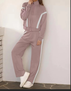 Ensemble survêtement décontracté 2 pièces pour femme, sweat à capuche oversize et pantalon de jogging, fabrication OEM sur mesure, vente en gros - Product Image 3