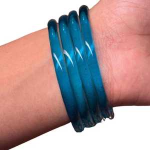 Professional Manufactures Custom Design Stainless Steel High-quality Gelly <b>Bangles</b> <b>Set</b> Services Wedding Churiya For Sale - Product Image 1