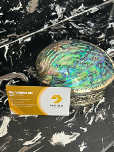 <b>Abalone</b> <b>Shell</b> Jewelry Box Organizer Round Red Velvet for Rings Necklaces Storage <b>Abalone</b> <b>Shell</b> Jewelry Box Round Shape - Product Image 6