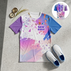 T-shirt de sport pour homme, logo personnalisé, léger, vêtements de sport pour la salle de sport - Product Image 4