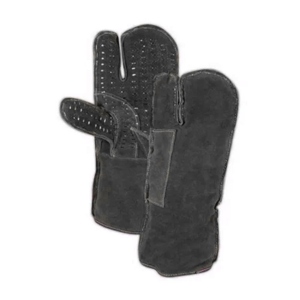 Gants de sécurité en cuir de vachette de haute qualité, résistants à la chaleur, pour la soudure, protection des mains pour le travail industriel, ignifuges - Product Image 6
