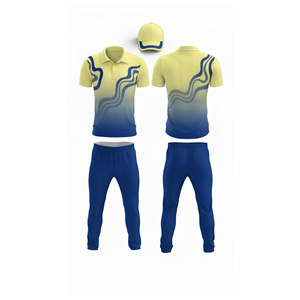 Conjunto de Camiseta y Pantalones Sublimados para Cricket Personalizados |   Uniforme Completo de Cricket para Hombres, Mujeres y Jóvenes, Camiseta Polo y Pantalones - Product Image 1