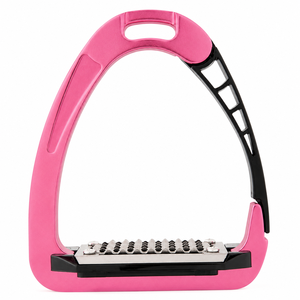 Suministros de Equitación, Estribos de Seguridad de Aluminio para Arena de Caballos, Par de Estribos Antideslizantes con Protección para el Tobillo en Color Rosa, Personalizables - Product Image 3