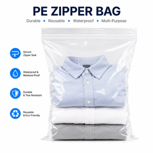 Bolsa con Cierre Hermético Personalizada, Resistente a la Humedad, con Material PET/PE de 4 Mil de Grosor, para Almacenamiento de Alimentos y Empaque de Snacks - Product Image 6