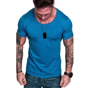 เสื้อยืดลำลองผู้ชายฤดูร้อนผ้าฝ้าย 100% แขนสั้นทรงปกติ - Product Image 6