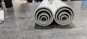 ท่อพีวีซีสำหรับบรรจุภัณฑ์อุตสาหกรรมแบบฟลูตขนาดสามนิ้ว น้ำหนักเบา ทนแรงกระแทก 90 มิลลิเมตร 90 องศา พร้อมวัสดุกันกระแทกป้องกัน - Product Image 5