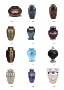 Laiton Classique Style Américain Boîte Funéraire Souvenir Urnes Cercueil Funéraire Ossuaire Cinéraire Mémorial Humains - Product Image 5