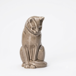 Urne funéraire en métal pour animaux de compagnie, au design élégant et à la construction métallique durable, pour un souvenir commémoratif de votre animal bien-aimé - Product Image 6