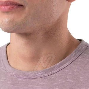 เสื้อยืดสมาร์ทฟิตผู้ชาย ดีไซน์ล่าสุด แฟชั่นเสื้อยืดสมาร์ทฟิตสำหรับผู้ชาย สีพื้น เสื้อยืดสมาร์ทฟิตสำหรับผู้ใหญ่ - Product Image 2