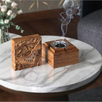 Achetez un Mubkhar de style arabe, nouveau design, porte-encens religieux, brûleur d'encens Bakhoor, prix bas, brûleur d'encens en bois et en métal