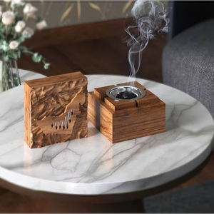 Compre un Mubkhar de Estilo Árabe, Nuevo Diseño, Porta Incienso Religioso, Quemador de Incienso Bakhoor, Quemador de Incienso de Madera y Metal a Bajo Precio - Product Image 1