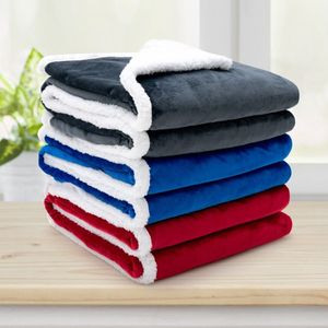 Coperta Elettrica Reversibile in Flanella e Sherpa, Plaid Riscaldato - Product Image 2