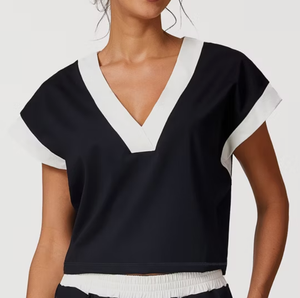 Conjunto Deportivo Personalizado para Mujer, Falda y Camiseta de Color Sólido para Fitness - Product Image 6