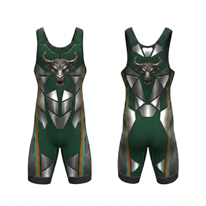 Uniforme de Lucha Premium 2026, Fabricante de Singlets de Lucha Libre, Ropa de Compresión Personalizada para Equipos de MMA, Venta al Por Mayor OEM, Uniforme de Combate Sublimado - Product Image 6