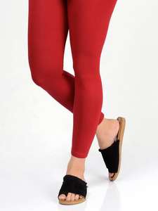 Collants thermiques décontractés pour femmes, translucides, taille haute, doublés polaire, effet gainant - Product Image 3